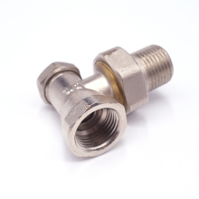 Nickel plating brass radiator valve
